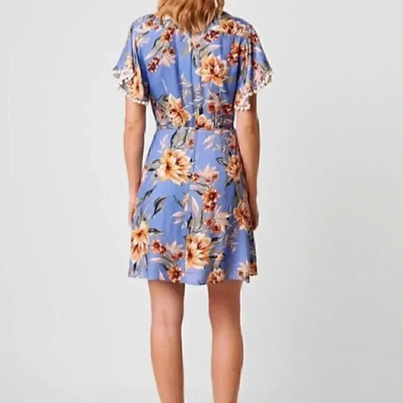 French Connection Claribel Floral Dress sz 0 - Picture 4 of 6